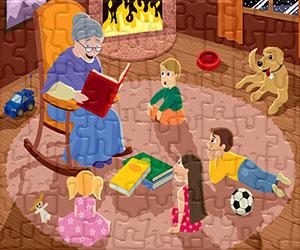 Çocuklar için masallar puzzle